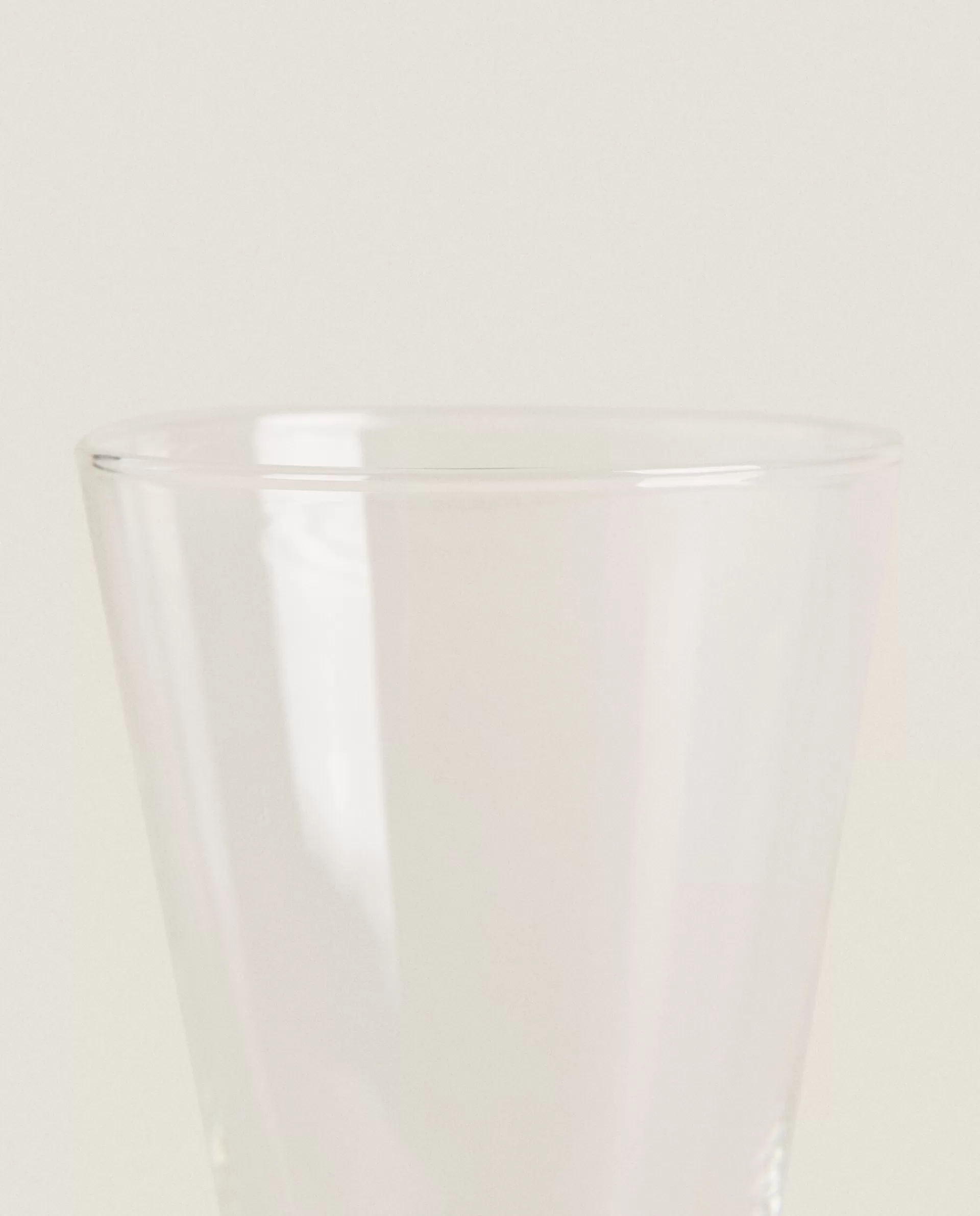 ZARA Home Borosilicate Wine Glass With Colored Stem Black Cheap