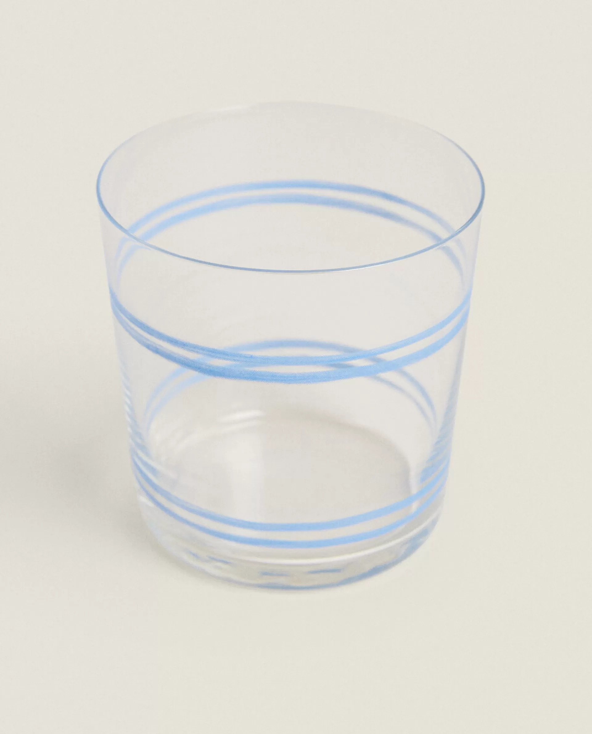 ZARA Home Dragonfly Print Glass Tumbler Blue Online