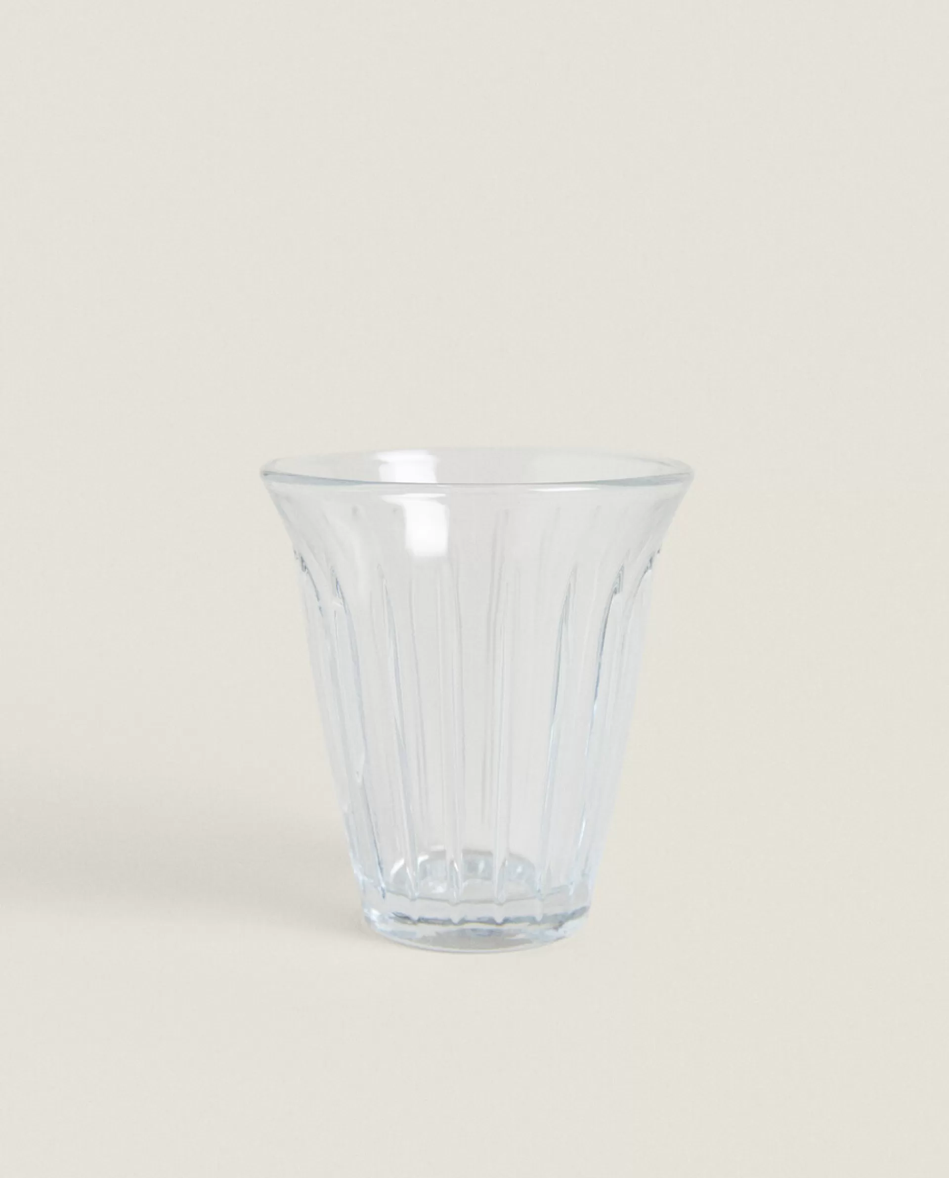 ZARA Home Faceted Glass Tumbler Transparent Cheap