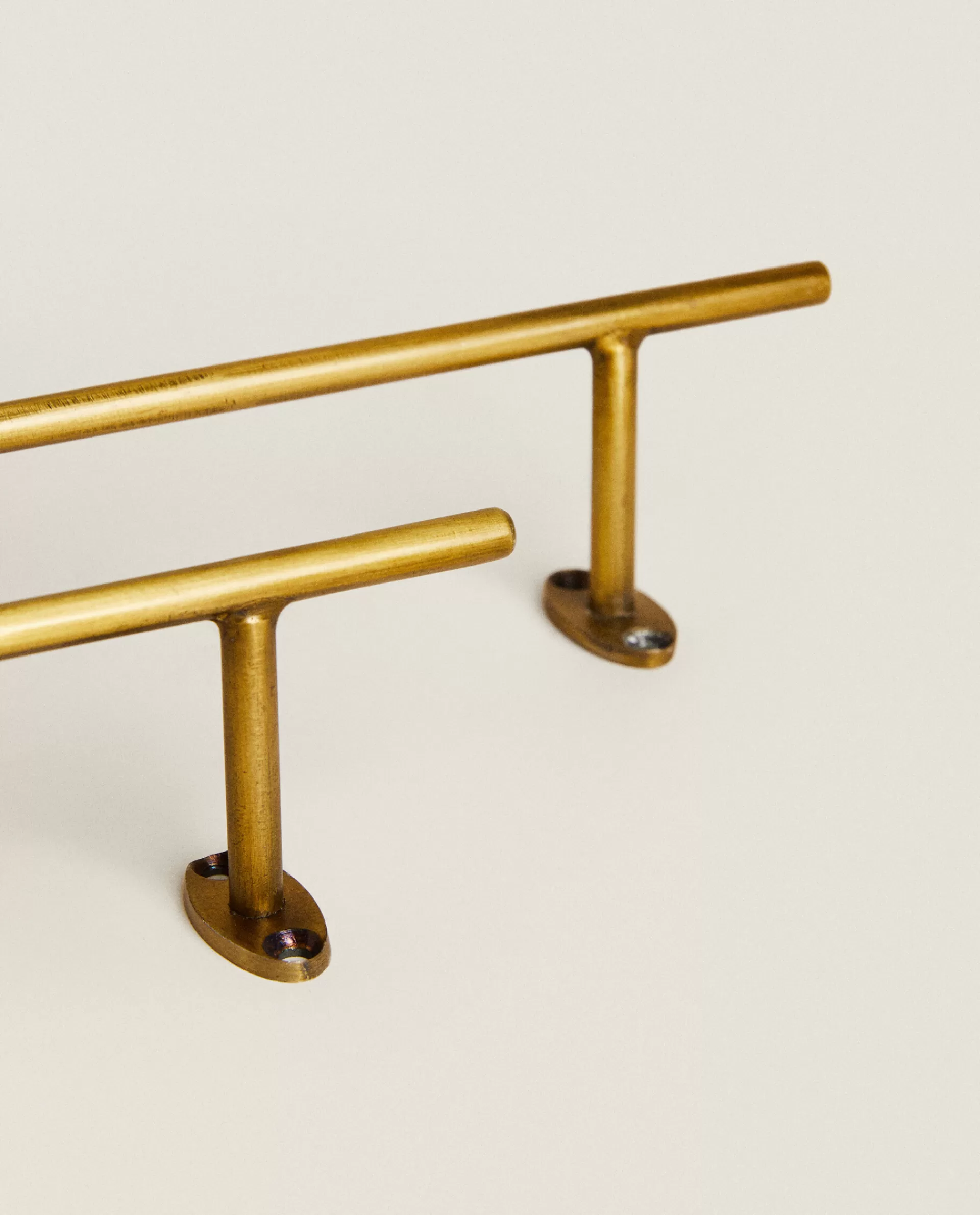ZARA Home Gold Color Steel Towel Rack Golden Clearance