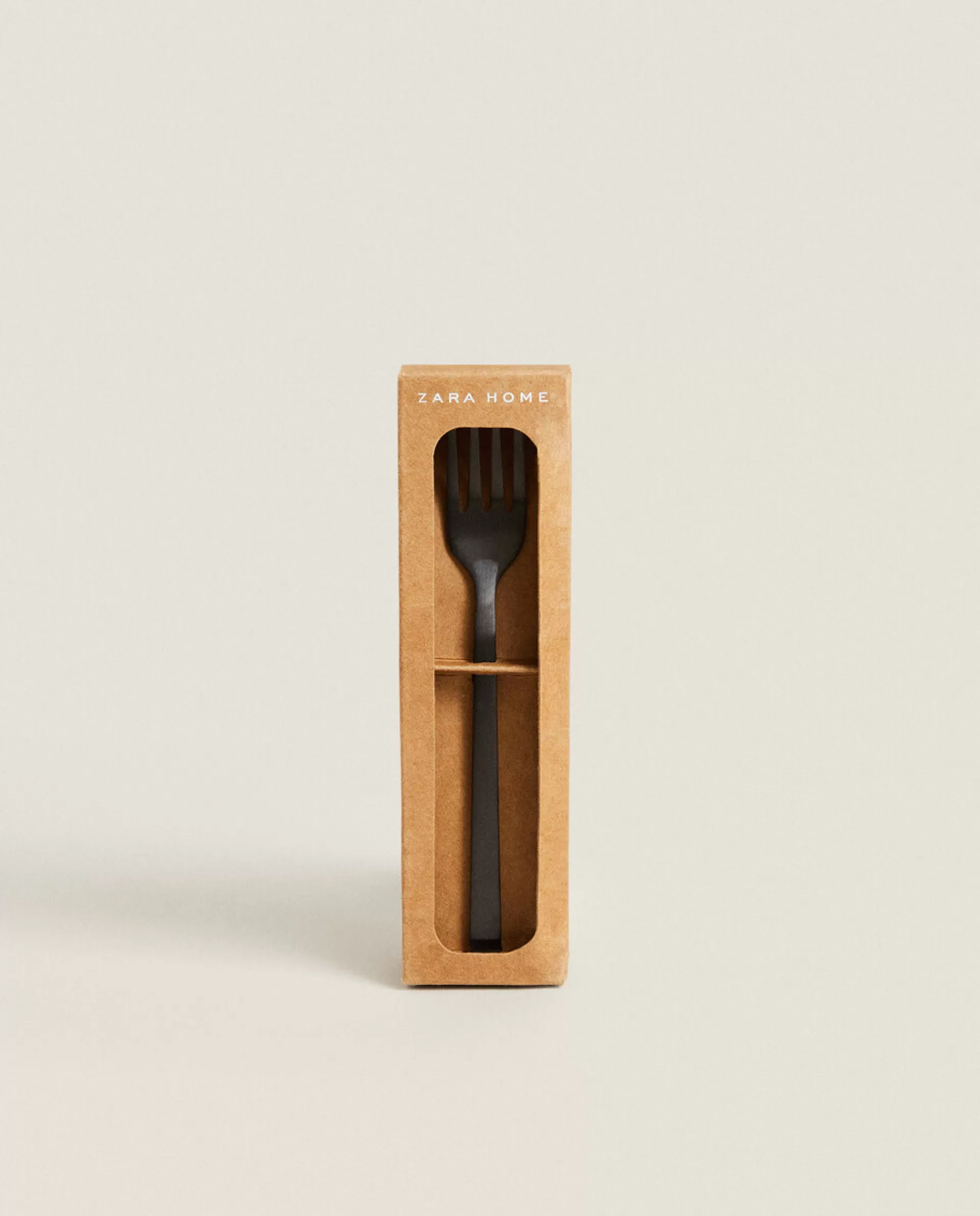ZARA Home Matte Brunch Forks (Pack Of 4) Black Shop