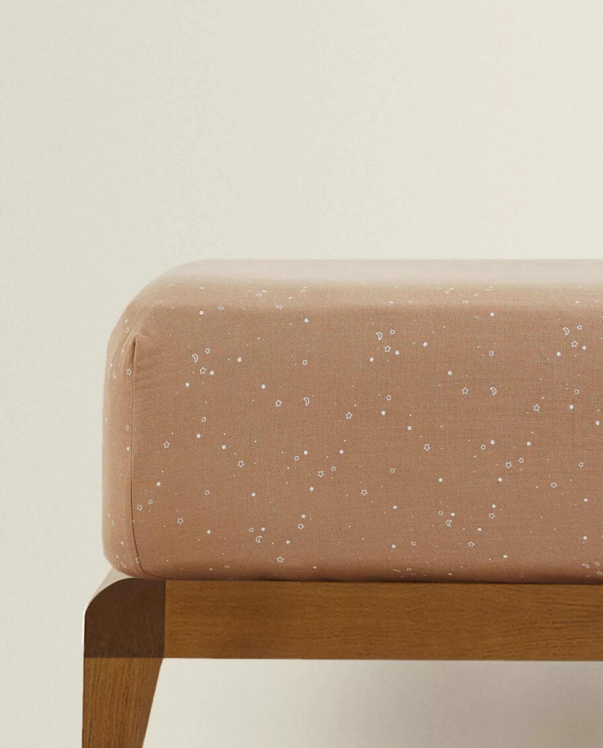 ZARA Home Moon And Star Fitted Sheet Taupe Cheap