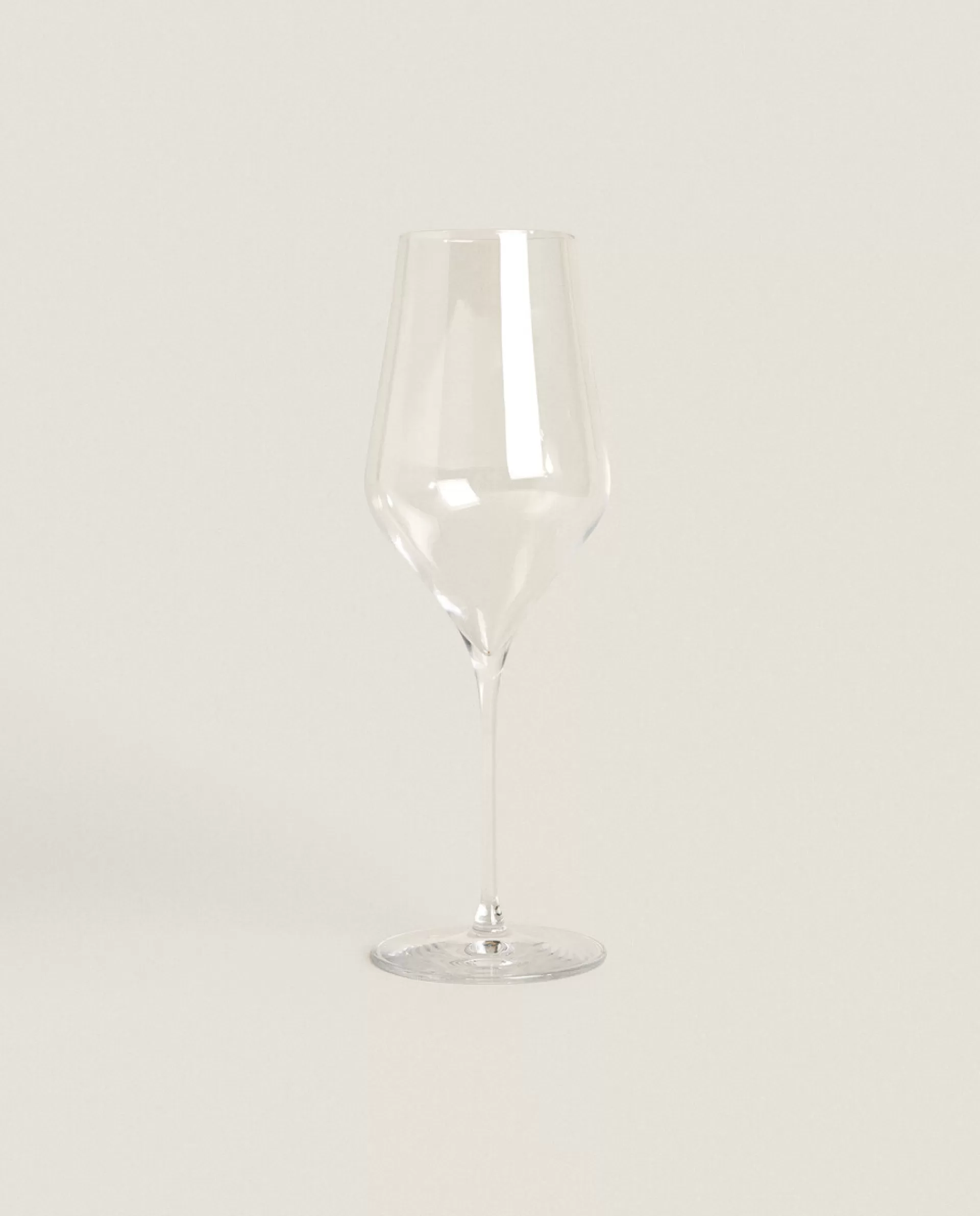 ZARA Home Plain Crystalline Wine Glass Transparent Best