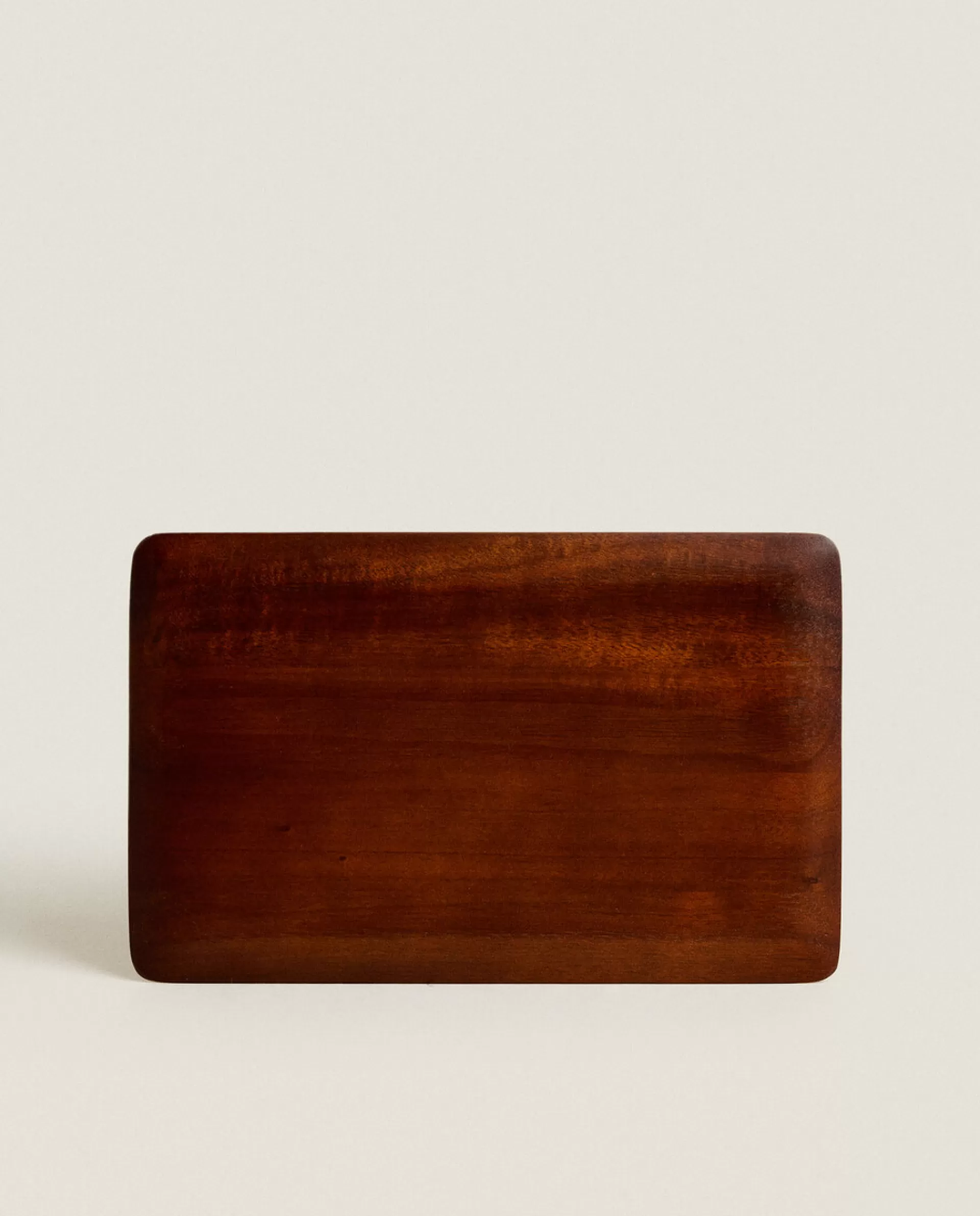 ZARA Home Small Flat Wood Tray Natural Colour Cheap