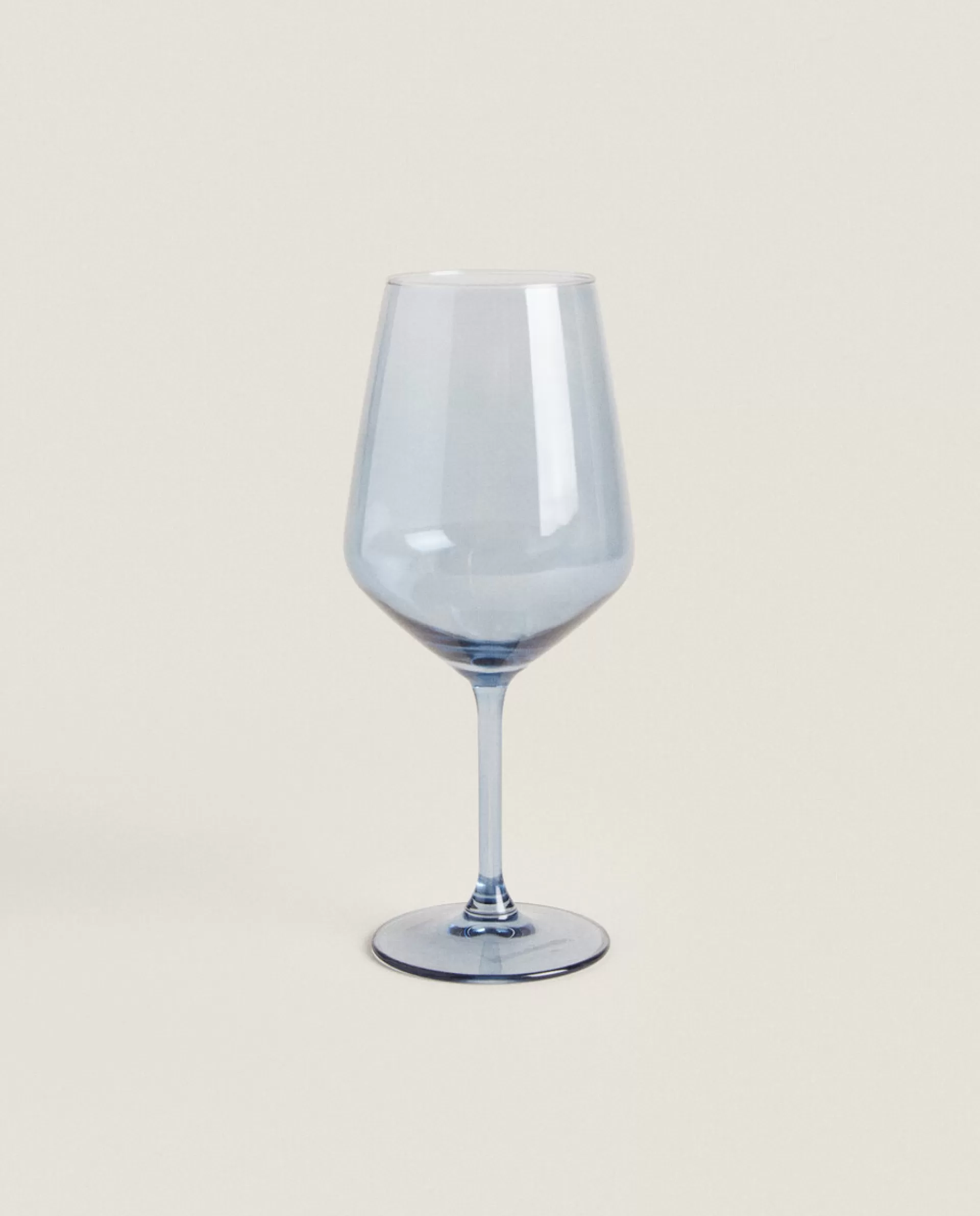 ZARA Home Smooth Wine Glass Blue Best Sale