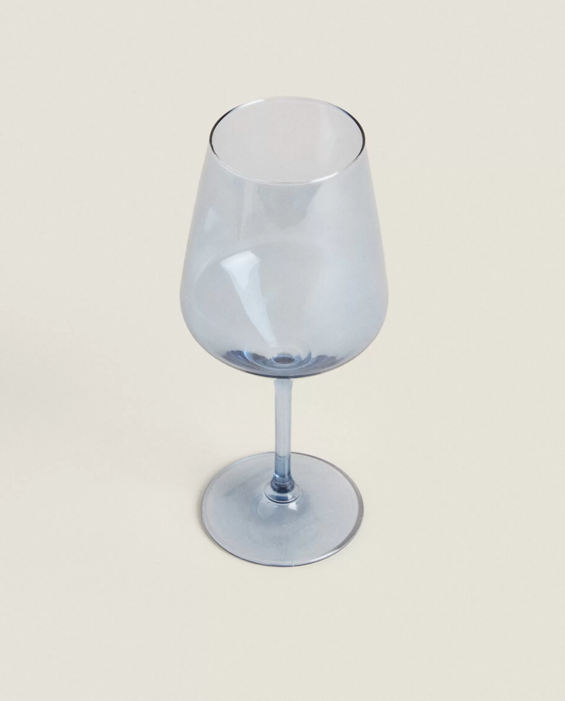 ZARA Home Smooth Wine Glass Blue Best Sale