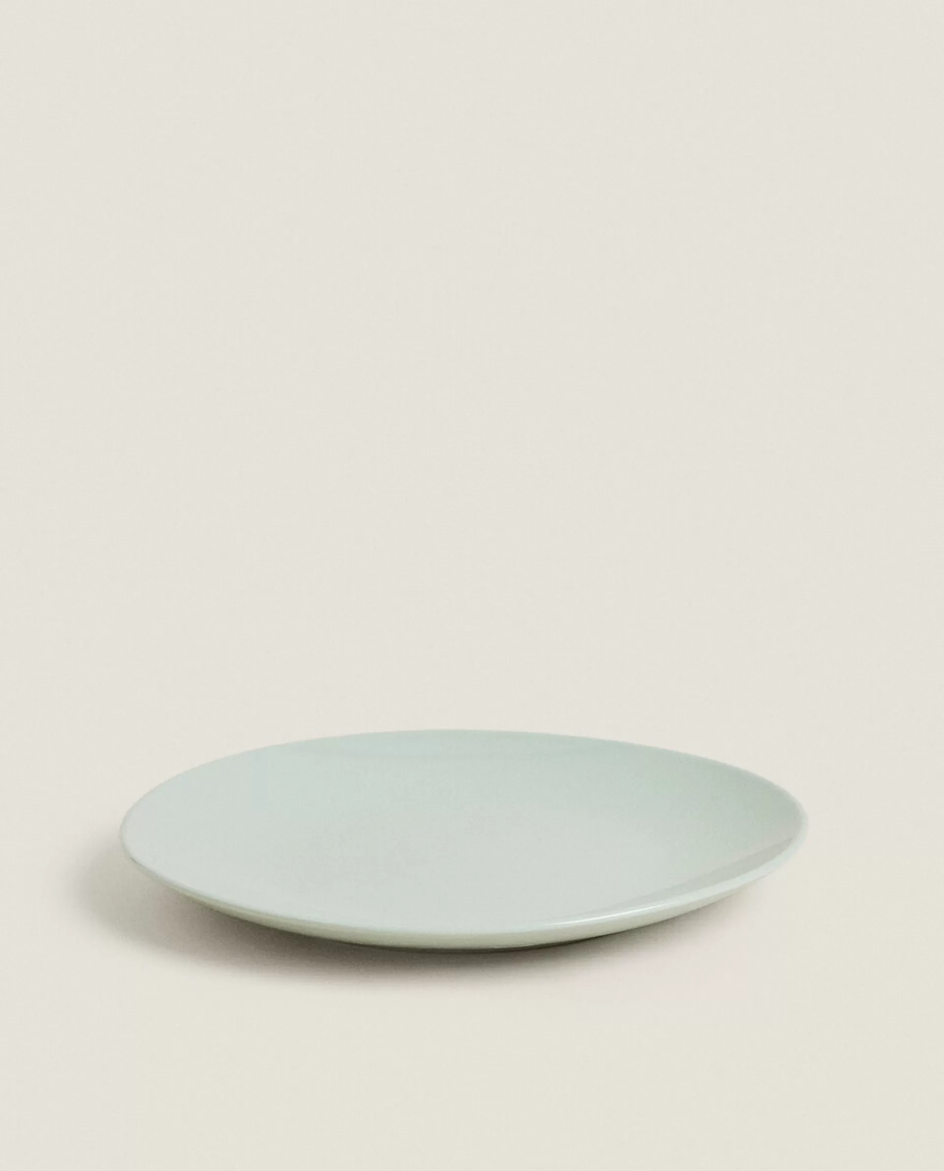 ZARA Home Stoneware Dinner Plate Green Cheap