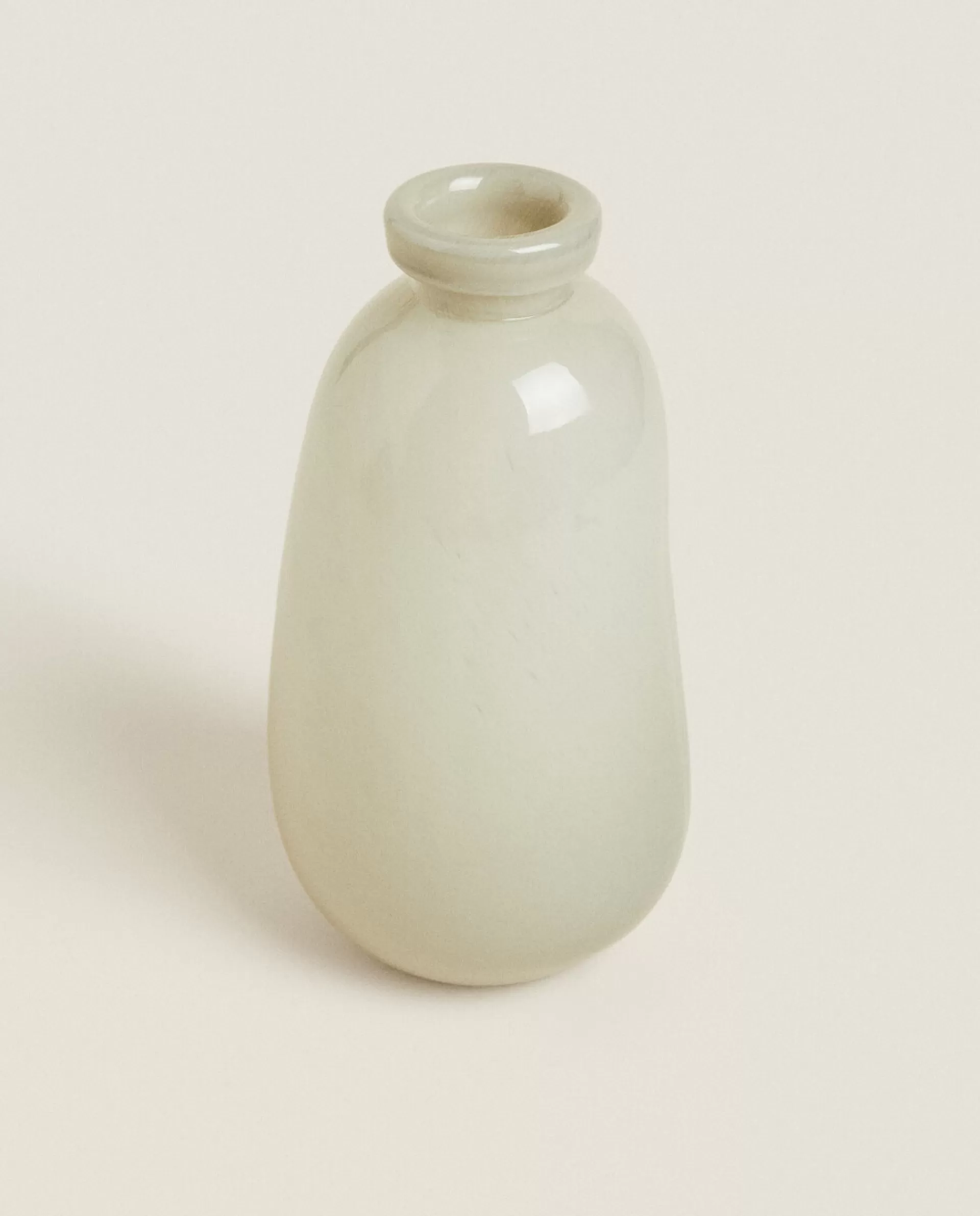 ZARA Home Tall Glass Vase Grey Best Sale