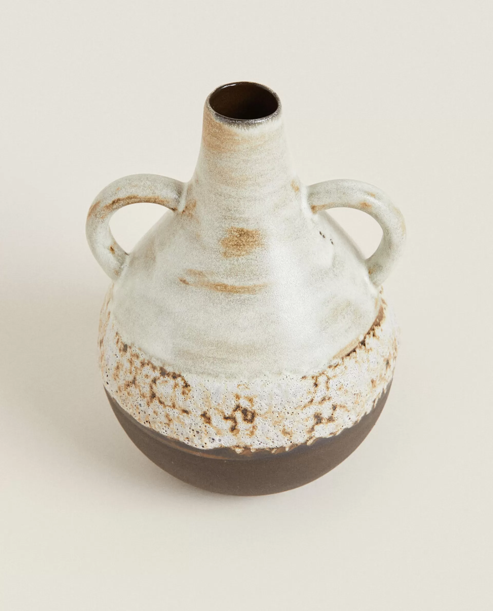 ZARA Home Terracotta Vase With Handles 4-718 Best