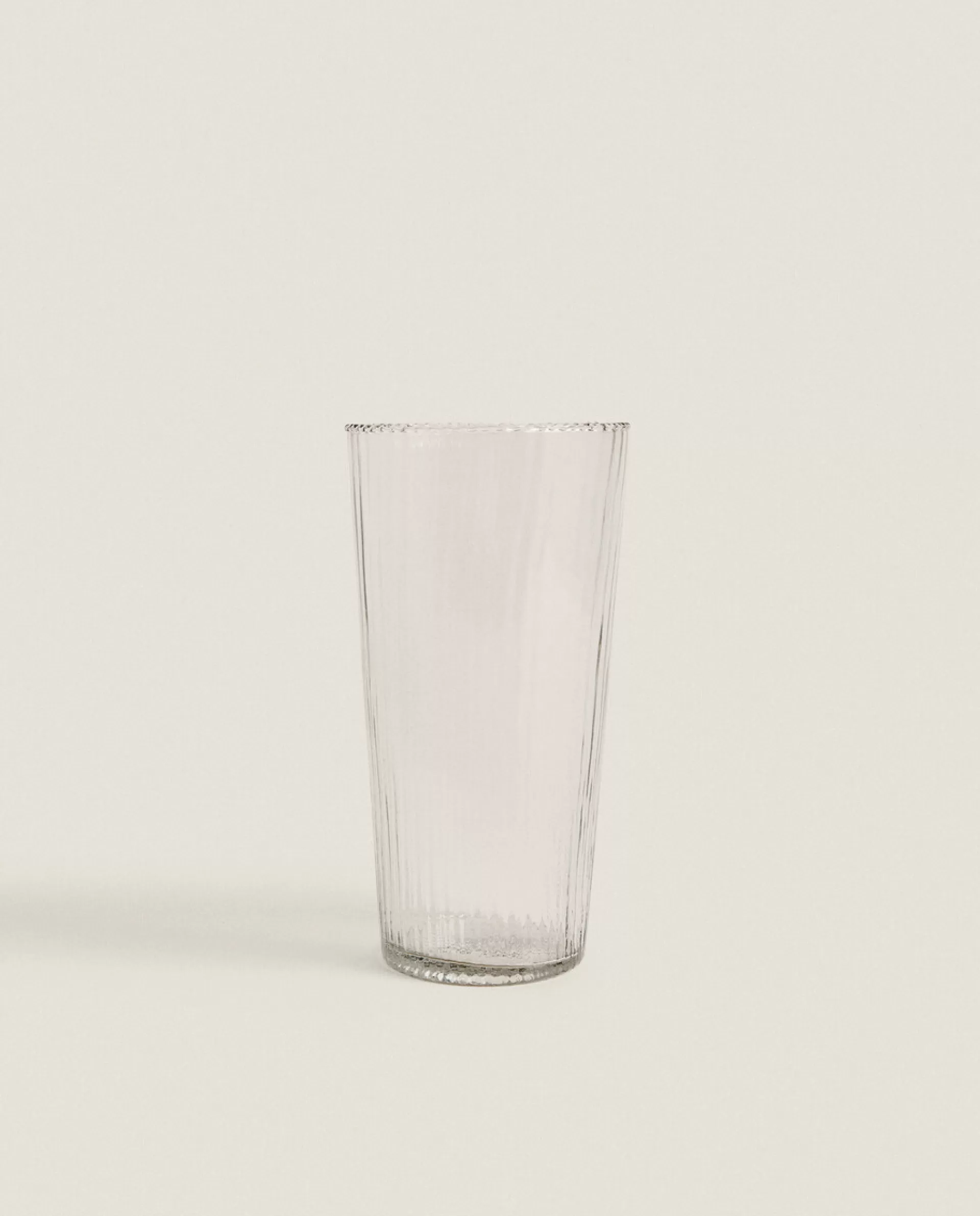 ZARA Home Thick Glass Vase Transparent Best Sale