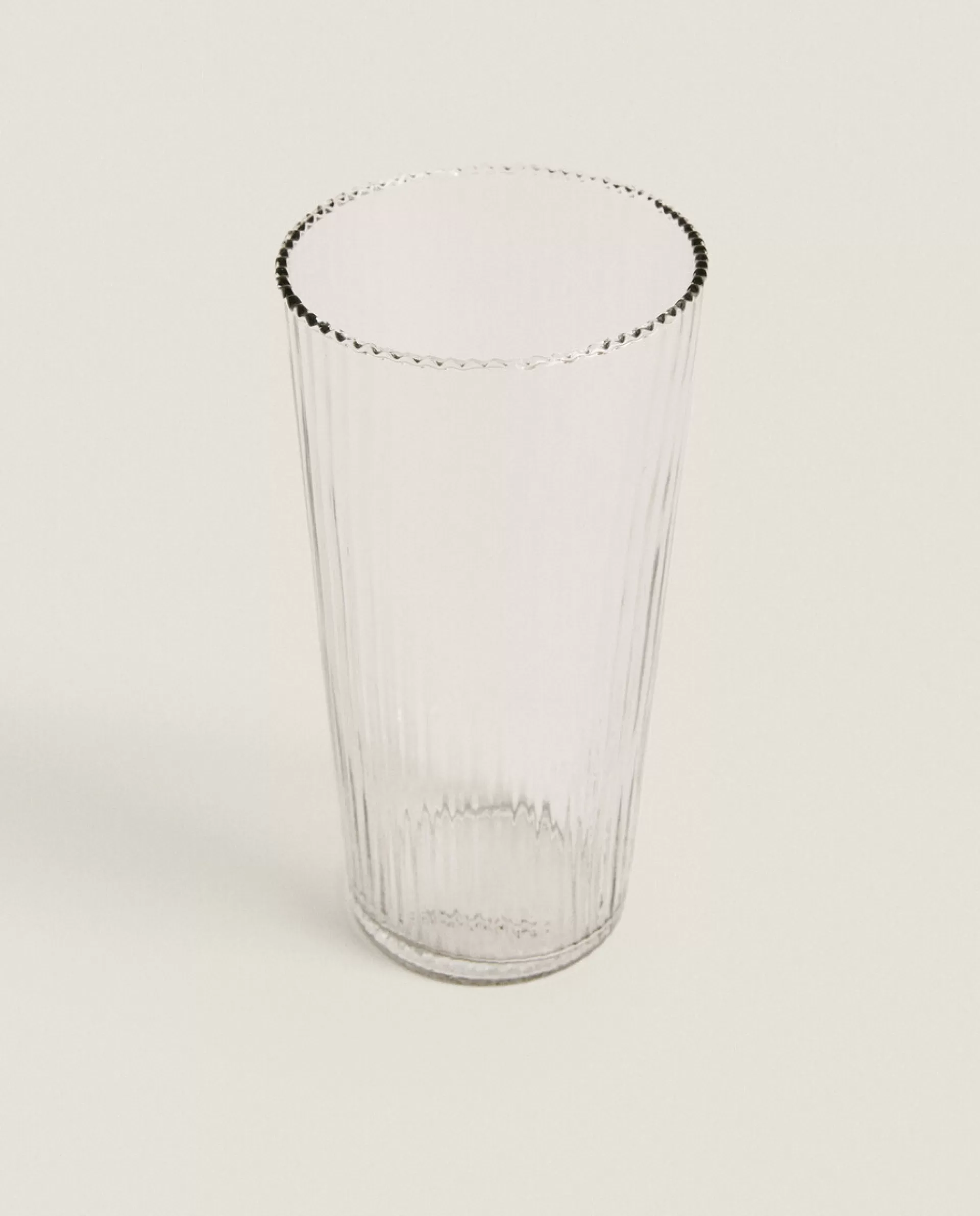 ZARA Home Thick Glass Vase Transparent Best Sale