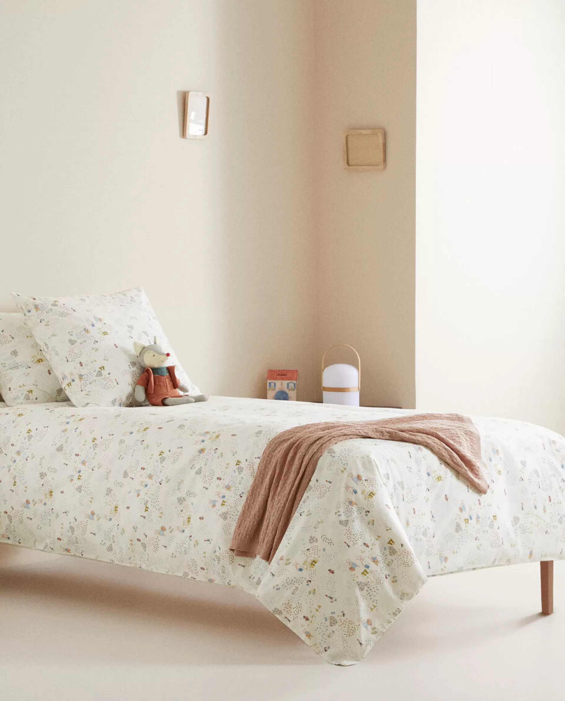 ZARA Home Three Little Pigs Duvet Cover Multicolored Fashion